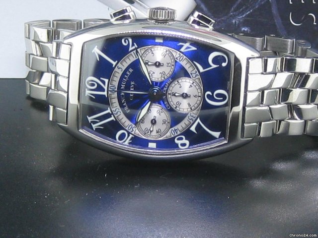 Franck Muller FM 6850 CCNA BLUE DIAL watches