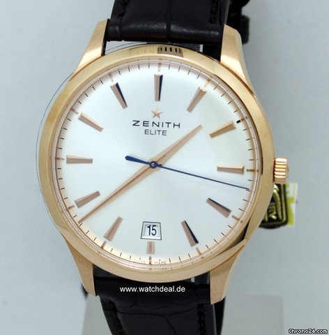 Zenith Elite Captain Central Second NEU incl MWST mit Box + Papier watches