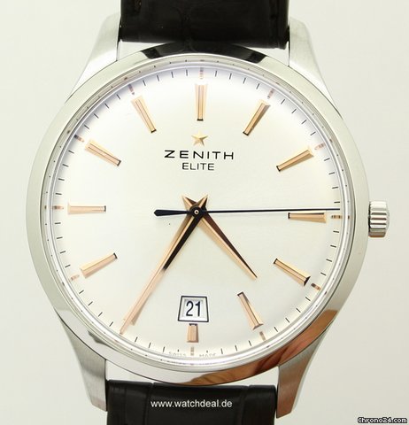 Zenith Captain Central Second NEU incl MWST mit Box + Papier watches