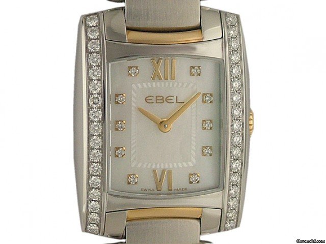 Ebel Brasilia Mini Diamond Perlmutt 28x24mm watches