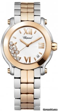 Chopard Happy Sport Diamond Ladies Watch 278488-9002 watches