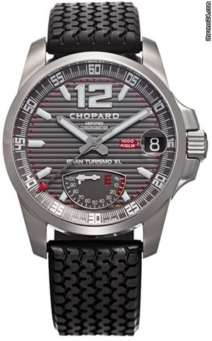 Chopard Mille Milgia GT XL Titanium Mens Watch 168457-3005 watches
