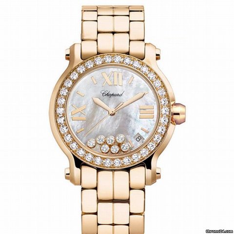 Chopard Happy Sport 18kt Rose Gold Ladies Watch 277481-5002 watches