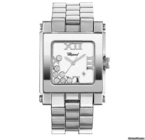 Chopard Happy Sport Square Ladies Watch 278496-3002 watches
