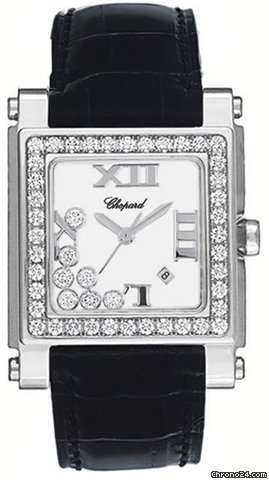 Chopard Happy Sport Sqaure Ladies Watch 278504-2001 watches