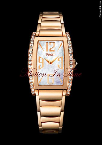 Piaget LIMELIGHT TONNEAU ROSE GOLD DIAMOND MEDIUM LADIES' SIZE watches