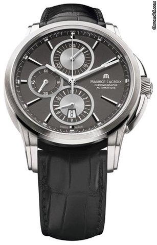 Maurice Lacroix Pontos Chronograph Neu Box & Papiere ink MwSt watches