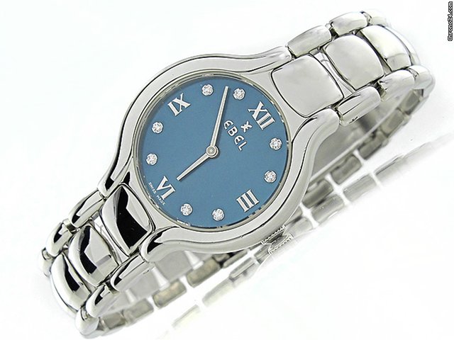 Ebel Damen "BELUGA" Edelstahl Quarz watches