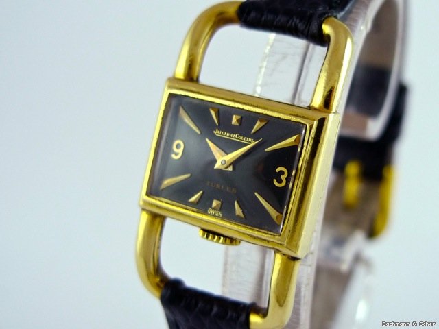 Jaeger-LeCoultre Medium Etrier, 18k Yellow Gold watches