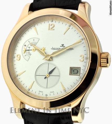 Jaeger-LeCoultre Master Hometime 18k Rose Gold 162.24.20 NIB watches