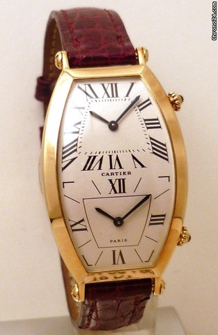 Cartier TONNEAU DOPPIO FUSO ORARIO watches
