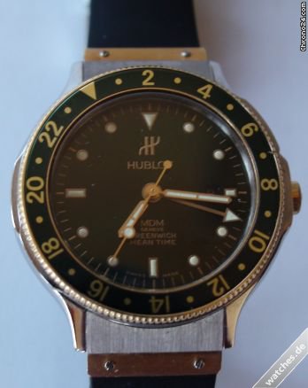 Hublot 2 Tone GMT - 1472.340.2 Lady watches
