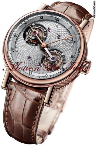 Breguet DOUBLE TOURBILLON TOURNANT GRANDE COMPLICATION ROSE GOLD watches