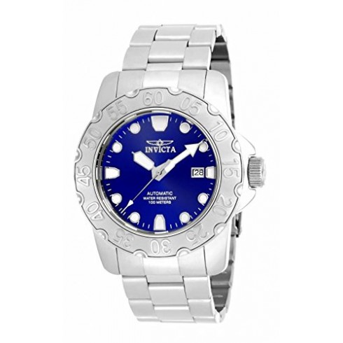 Invicta Pro Diver Automatic Blue Dial Stainless Steel Men's Watch 17087 watches