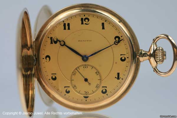 Zenith SAVONETTE 585 GELBGOLD watches