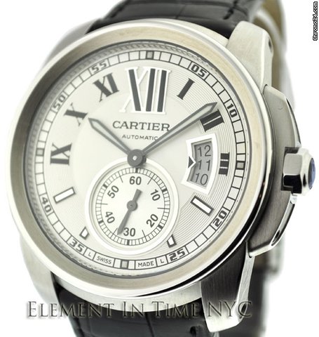 Cartier Calibre De Cartier Steel W7100037 watches