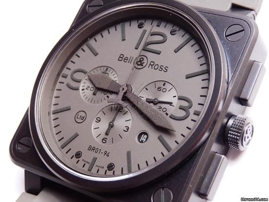 Bell & Ross BR 01-94 COMMANDO CHRONOGRAPH LIMITED MENS WATCH watches