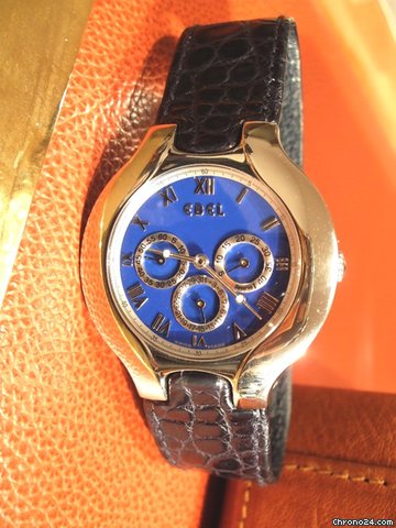 Ebel LICHINE PLATINUM SENIOR RIS CARICA DATA MISURA GRANDE watches