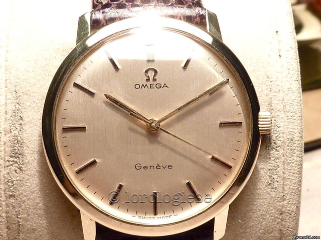 Omega GENEVE, 1969 solid gold - ORIGINAL BOX Excellentt condition watches