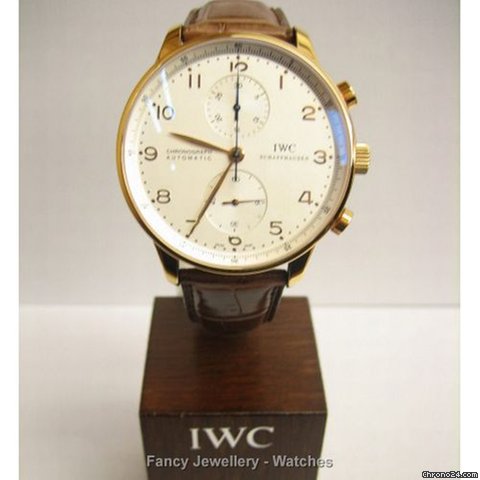 IWC Portugieser Chronograph Rosegold IW371415 watches