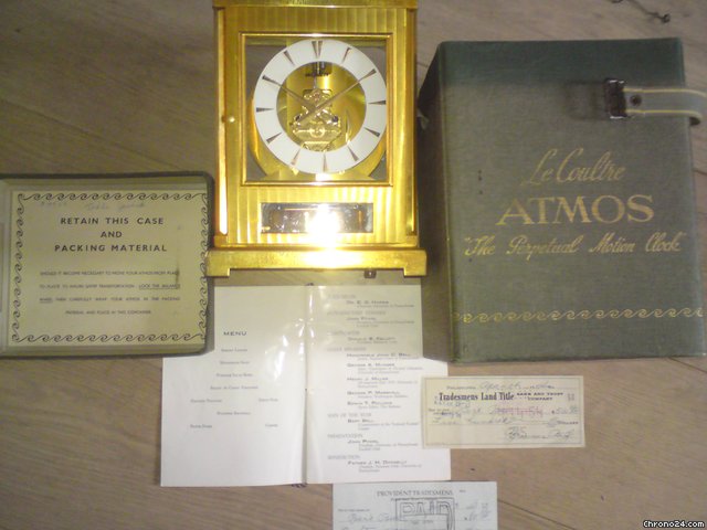 Jaeger-LeCoultre Jaeger - Le Coultre ATMOS Bert Bell NFL watches
