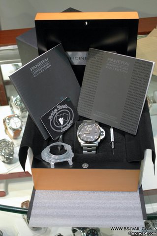 Panerai PAM 352M - STUNNING GOLD HANDS watches