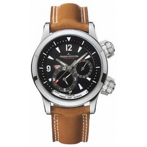 Jaeger LeCoultre Master Compressor Geographic Stainless Steel Men's Watch 1718470 watches