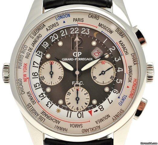 Girard Perregaux WW.TC Financial Time Chronographe watches