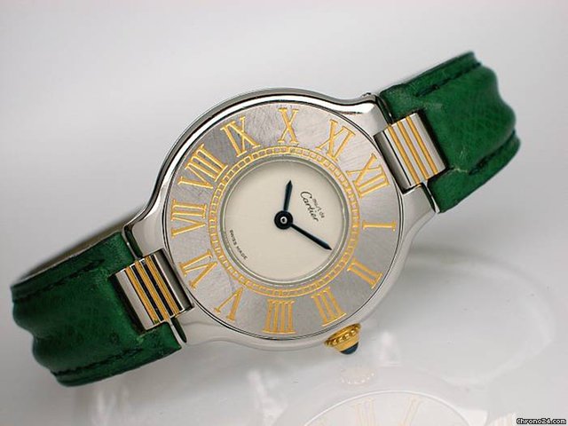Cartier Damen "21 MUST DE CARTIER" Edelstahl Quarz watches