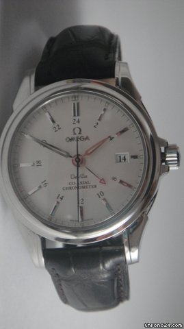 Omega De Ville Co-axial GMT watches