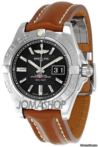 Breitling Galactic 41 Black Dial Mens Watch A49350L2-BA07BRLD watches
