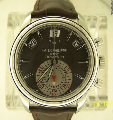 Patek Philippe 5960P ANNUAL CALENDAR CHRONOGRAPH "TIFFANY & Co" watches