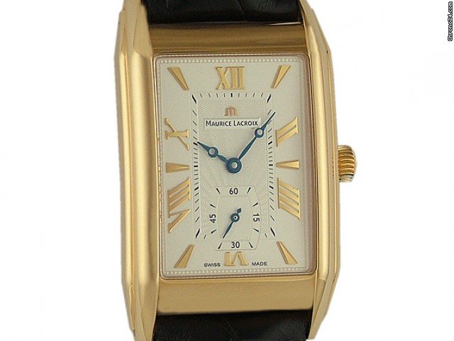 Maurice Lacroix Masterpiece Petite Seconde Handaufzug Rosegold 45x28mm watches