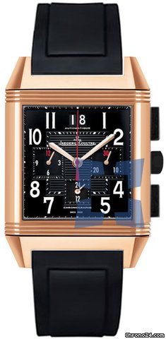 Jaeger-LeCoultre Reverso Squadra Chronograph GMT Black watches