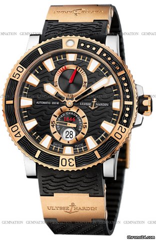 Replica Ulysse Nardin Maxi Marine Diver Titanium Watch