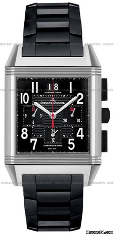Jaeger-LeCoultre Reverso Squadra Chronograph GMT Black watches
