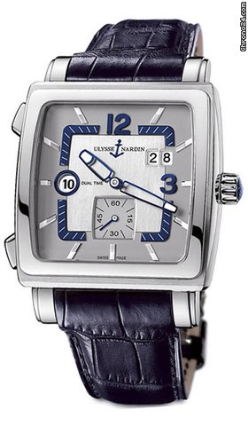 Ulysse Nardin Quadrato Dual Time watches