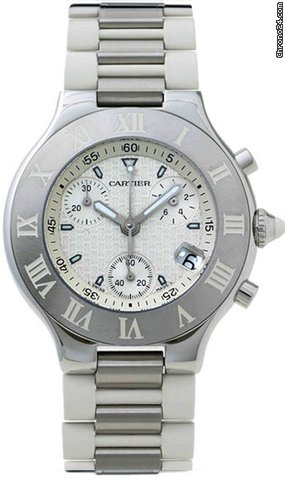 Cartier 21 Must De Cartier Chronoscaph watches
