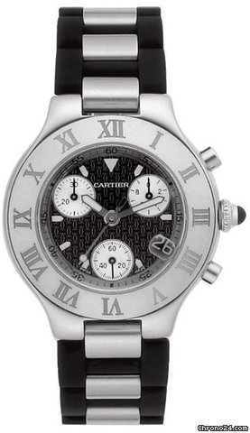 Cartier 21 Must Chronoscaph watches
