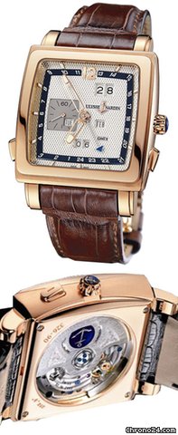 Ulysse Nardin Quadrato Dual Time Perpetual watches