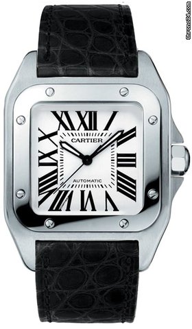 Cartier Santos 100 watches
