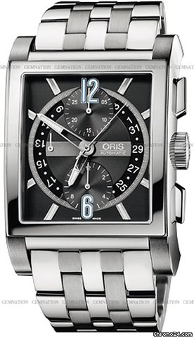 Oris Rectangular Titan Chronograph watches