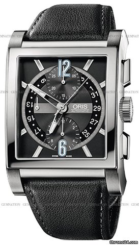 Oris Rectangular Titan Chronograph watches
