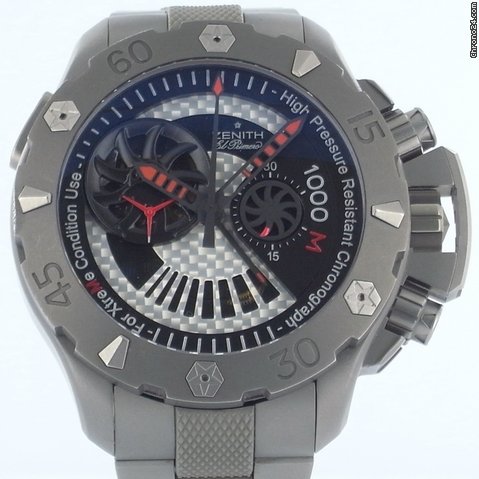 Zenith Defy Xtreme 1000 M Limitee 100 exemplaires watches