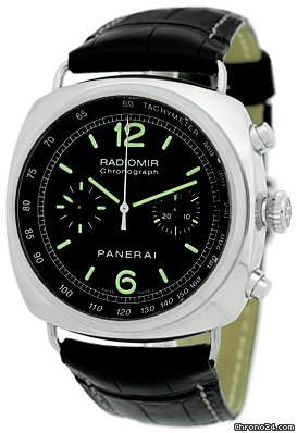 Panerai Gent's Stainless Steel PAM288 Radiomir Chronograph Strapwatch watches