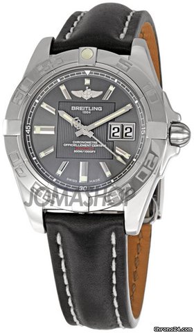 Breitling Galactic 41 Grey Dial Mens Watch A49350L2-F549BKLD watches
