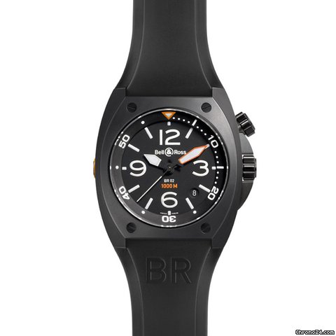 Bell & Ross BR 02-92 Carbon NEU incl MWST mit Box+Papieren watches