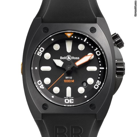 Bell & Ross BR 02-92 Carbon Leuchtpunkte NEU incl MWST mit Box+Papieren watches