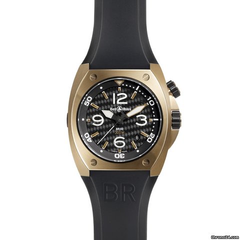 Bell & Ross BR 02-92 Pink Gold NEU incl MWST mit Box+Papieren watches
