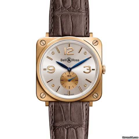 Bell & Ross BR S Mecanique Pink Gold NEU incl MWST B+P watches